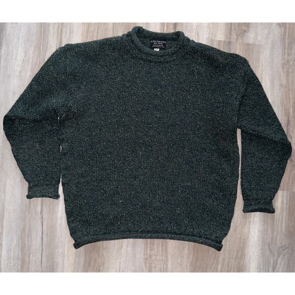 Eileen Young Original 100% Wool Sweater Made In Ireland - size XXL - Picture 5 of 8